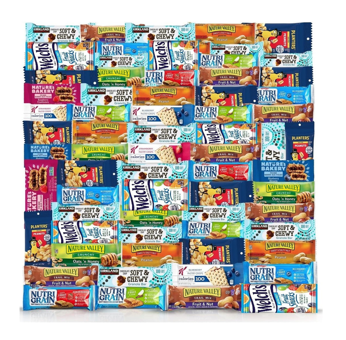 YESY healthy snacks 70-count box front for home and office energy.