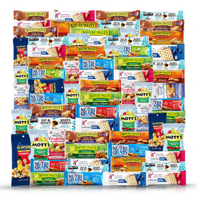 YESY healthy snacks box unboxing highlights sealed packets and a diverse mix for convenient everyday snacking.