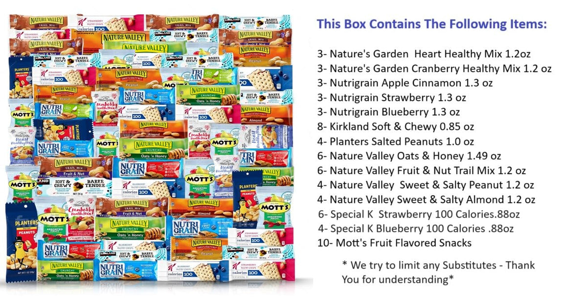 YESY sealed freshness packets keep snacks crisp and portable for travel and school lunches.
