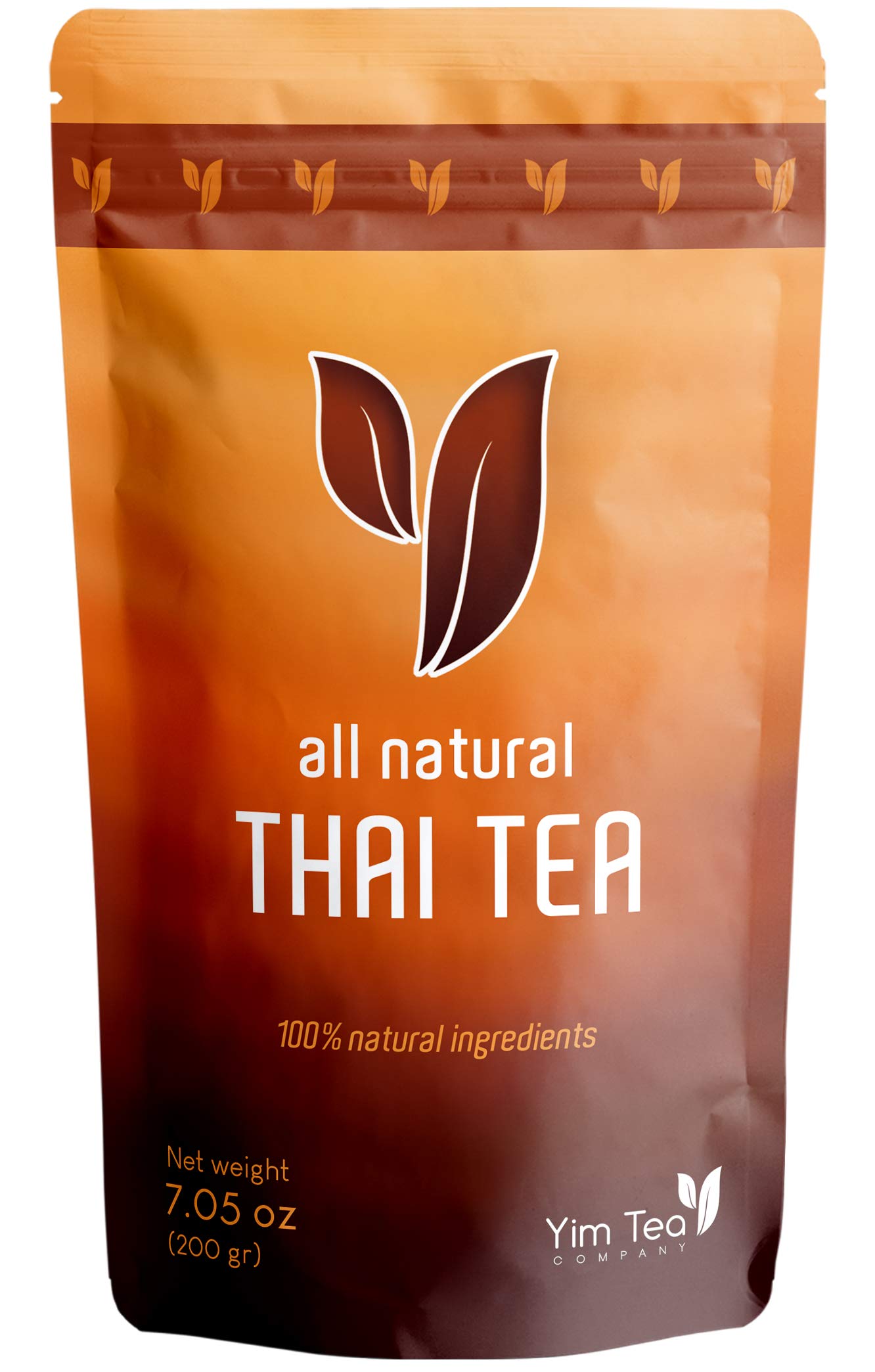Yim Tea Co loose-leaf Thai tea ready to brew at home.