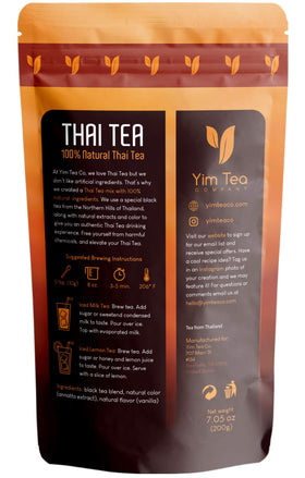Yim Tea Co Thai Assam black tea blend for authentic Thai milk tea.