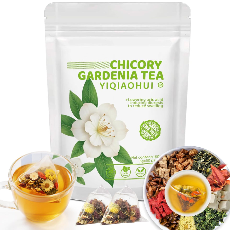 YIQIAOHUI chicory gardenia tea bags for daily balance and gentle detox