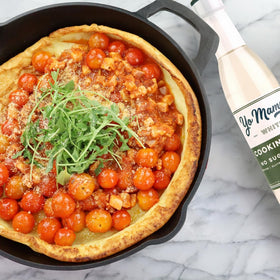 Yo Mama's Foods dressing-ready wine adds depth to salads and vinaigrettes.