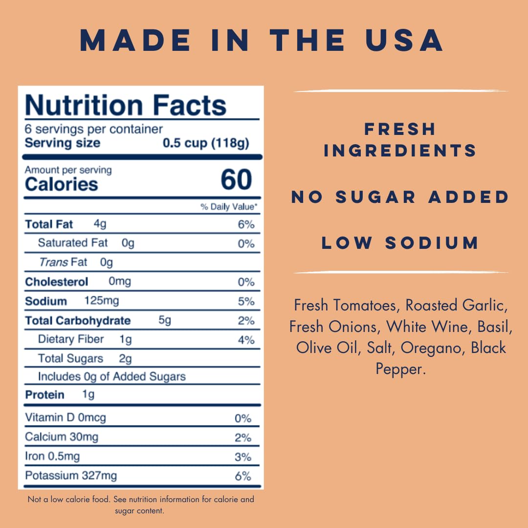 Yo Mama’s Foods keto sauce label highlights fresh, gluten free ingredients