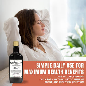 Yoder Naturals elderberry juice swirl, antioxidant-friendly infusion