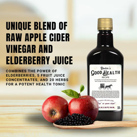 Yoder Naturals label close-up, organic non GMO assurances
