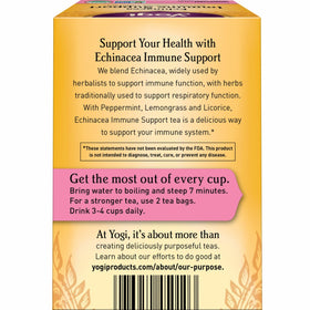 Yogi Bedtime tea bags in-pack arrangement suggests convenient evening tea.
