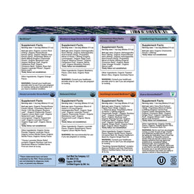 Yogi Bedtime tea packet promotes restful sleep