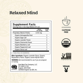 Yogi Blueberry Sage Stress Relief tea box with berry and herb flavors