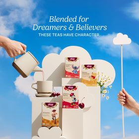 Yogi Cherry Berry tea moment ambience inviting a friendly tea party