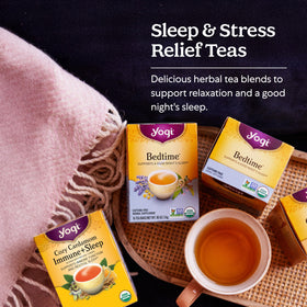 Yogi Cold Season tea bags close-up, licorice and eucalyptus hints for respiratory support.