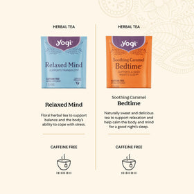 Yogi Comforting Chamomile tea for unwinding