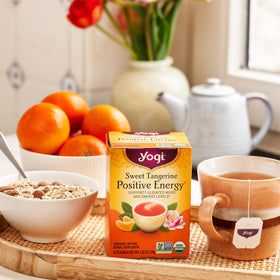 Yogi Morning Energy pack image shows three flavors ready for daily ritual.
