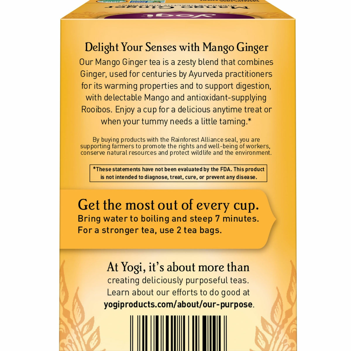 Yogi Mango Ginger tea brew setup with kettle for a cozy morning ritual