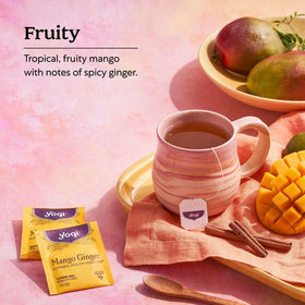 USDA Organic and vegan Yogi tea packaging signals quality and purity