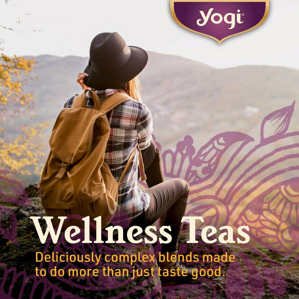 Brewing in a kettle demonstrates easy preparation with Yogi.