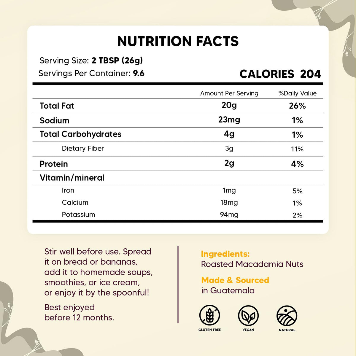 Yogi Super Foods creamy butter texture, ideal for quick spreads