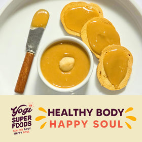 Yogi Super Foods eco-friendly packaging closeup