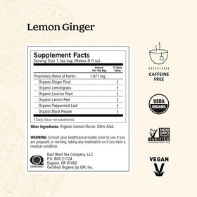 Yogi Tea Fruity Variety Mango Ginger tea cup with tropical aroma