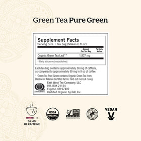 Yogi Tea Green Tea Sampler Pack on display, four diverse blends.