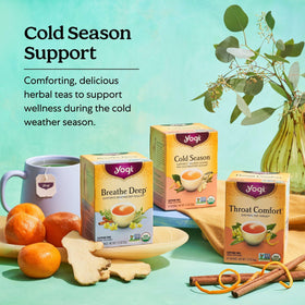 USDA Organic label on Yogi Immune Support pack