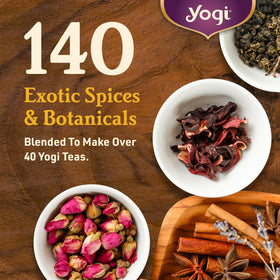 Yogi USDA organic label close-up, ensuring non-GMO, certified quality.