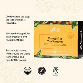 Yogi vanilla spice perfect energy aroma and spice forward finish