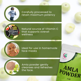 Yogi's Gift Amla Powder bulk pack supports long-term use.