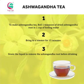 Kitchen-ready Yogi's Gift Ashwagandha root for blends and recipes