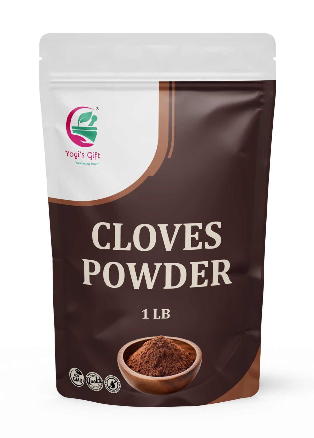 YOGIS GIFT clove powder 1lb packaging, premium ground spice with rich aroma for cooking