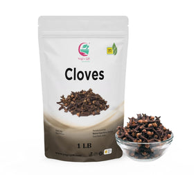 Yogi's Gift whole cloves 1 lb bulk with rich aroma for baking and cooking.