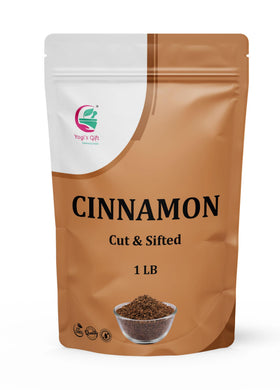Yogi’s Gift crushed cinnamon bark 1 lb; rich aroma for tea and cooking