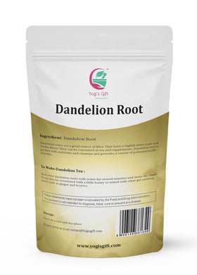 Yogi's Gift dandelion root sliced in stir-fry offers earthy flavor and texture.