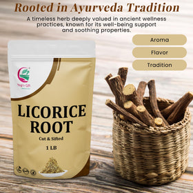 DIY herbal tea blends featuring licorice root with peppermint or chamomile