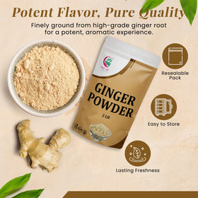 YOGI’S GIFT ginger powder enhances curry blends with warm aroma