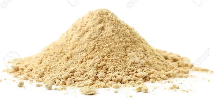 Yogi’s Gift Milk Thistle Seed Powder cup ready to brew a caffeine-free drink.
