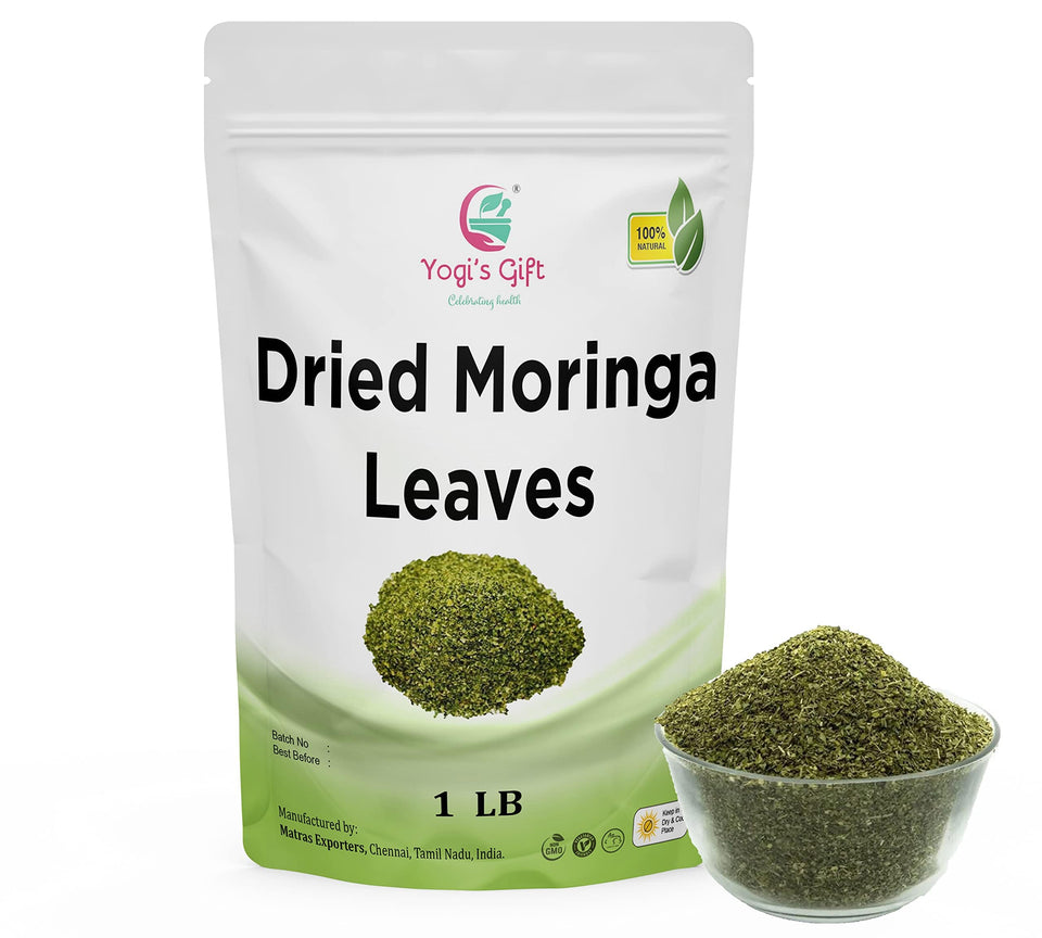 Yogi's Gift Moringa leaves loose 1lb for tea and cooking