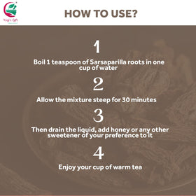 Yogi’s Gift Sarsaparilla Root for cocktails—simmer and mix with spirits