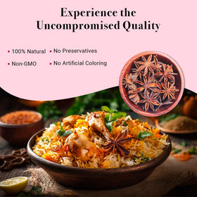 Yogis Gift star anise for desserts and baking creativity