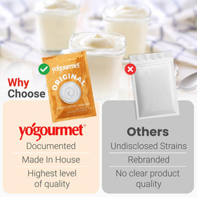 Label shows halal, kosher, gluten-free certifications for reassurance.