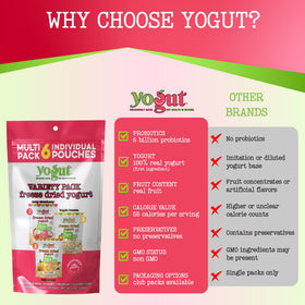 YoGut on-the-go snack in lunchbox: easy energy for school or travel.