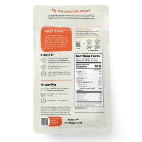 Yolélé Fonio light and fluffy cooked grain, ideal for fast weeknight bowls.