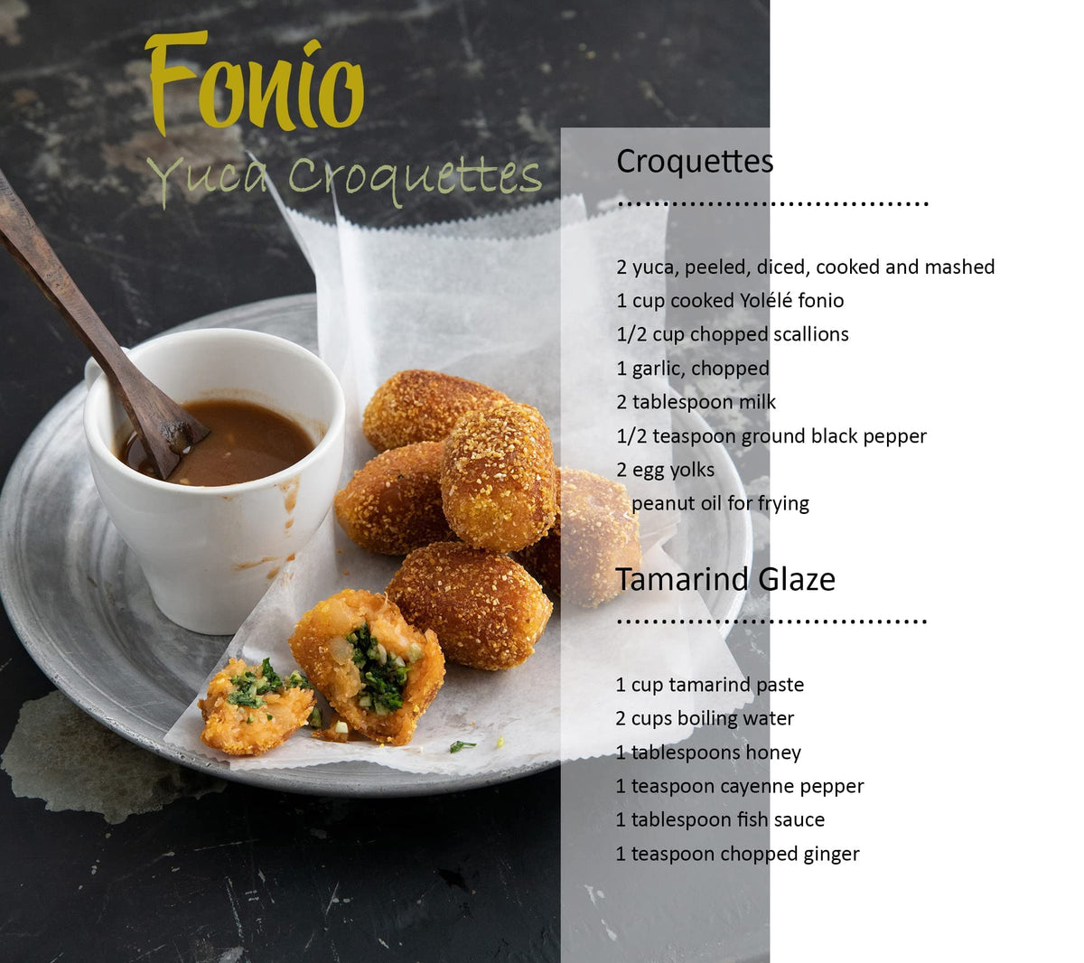 Yolélé Fonio low glycemic, digestible option suitable for balanced diets.