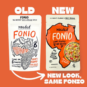 Yolélé Fonio quickly cooks in about five minutes for a versatile grain base.