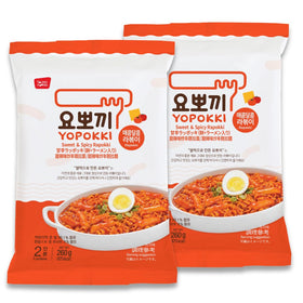 Yopokki Rabokki Cup front view shows a compact, dorm-friendly snack