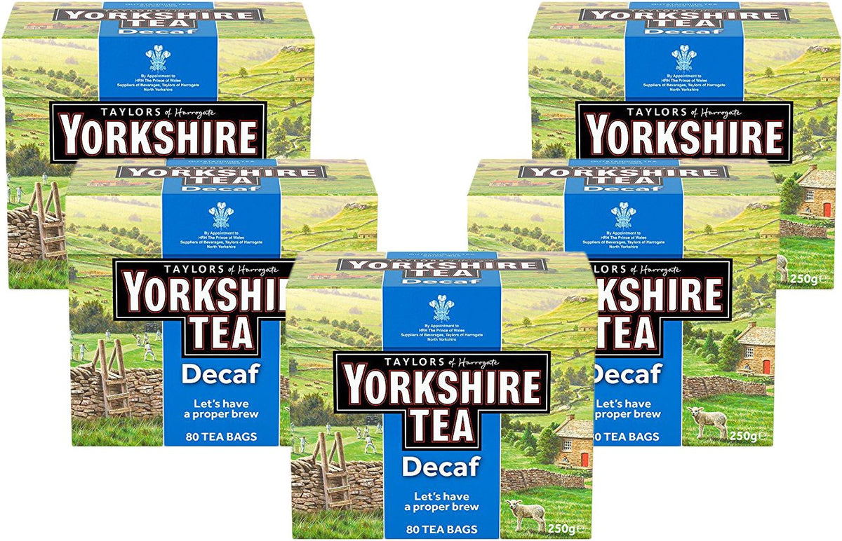 Dry storage keeps Yorkshire Tea fresh and flavorful