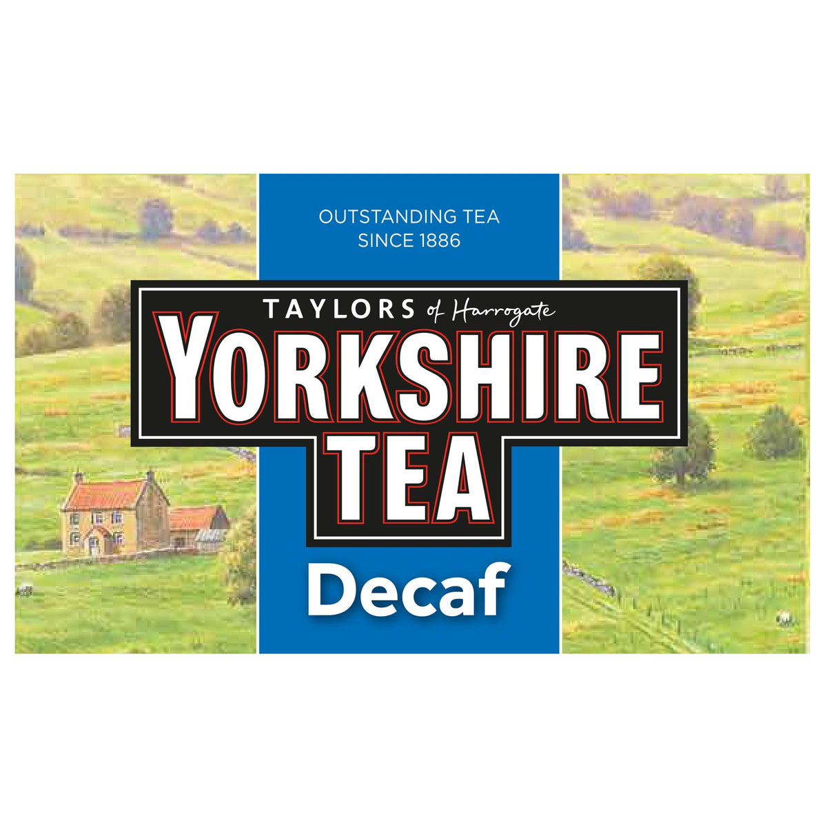 Steeping Yorkshire Tea yields a smooth decaf Earl Grey cup