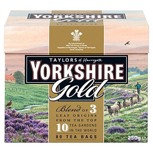 Yorkshire Tea Yorkshire Gold tea bags brew a bright, brisk cup to start your day