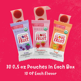 YOU LOVE FRUIT mango flavor close-up highlighting natural ingredients