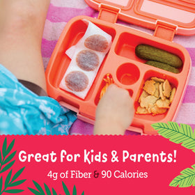 YOU LOVE FRUIT Mango fruit leather highlighting fiber-rich, real fruit treat